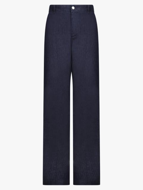 Dries Van Noten LIGHT WEIGHT PANT | INDIGO BLUE