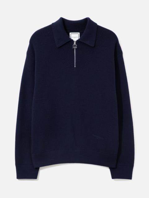 Wooyoungmi HALF-ZIP SWEATER