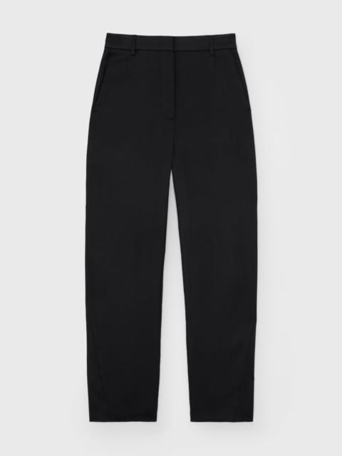 Totême Twisted seam cotton wool trousers