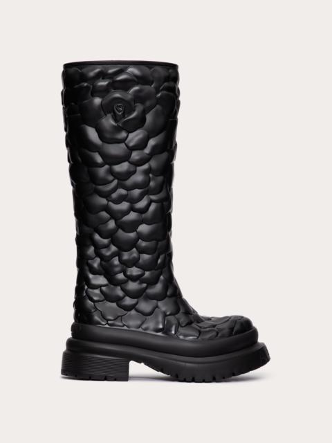 VALENTINO GARAVANI ATELIER SHOES 03 ROSE EDITION RUBBER BOOT 50 MM