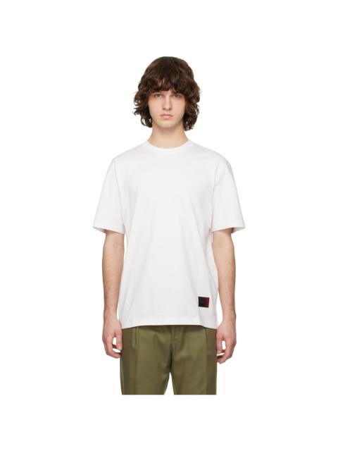 HUGO White Gradient-Logo T-shirt