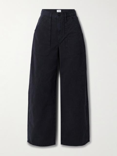 Citizens of Humanity Ayla Cargo High-rise Wide-leg Jeans