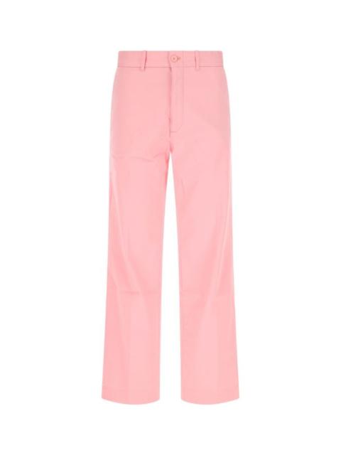 LACOSTE Pink stretch cotton pant