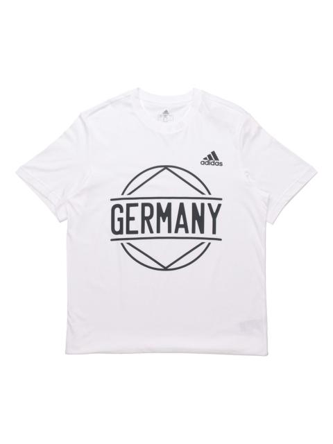 adidas adidas Germany Printing Soccer/Football Sports White FT6052