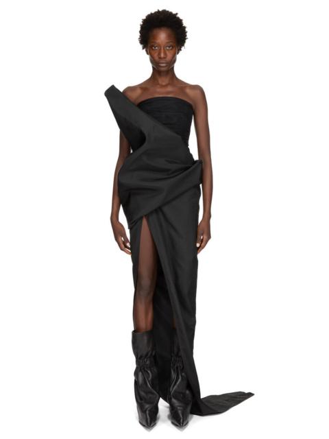 Rick Owens TEMPLE DRAPED SKIRT
