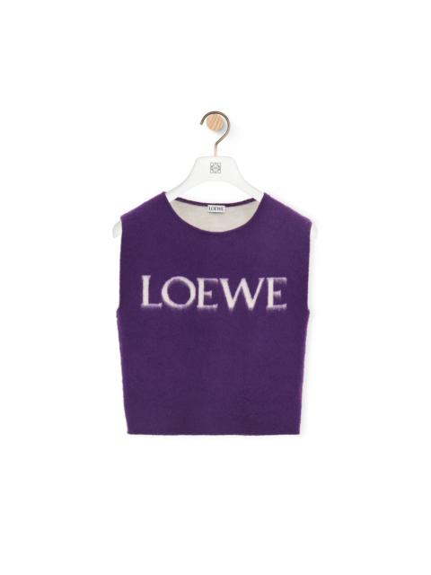 Loewe LOEWE tank top in wool