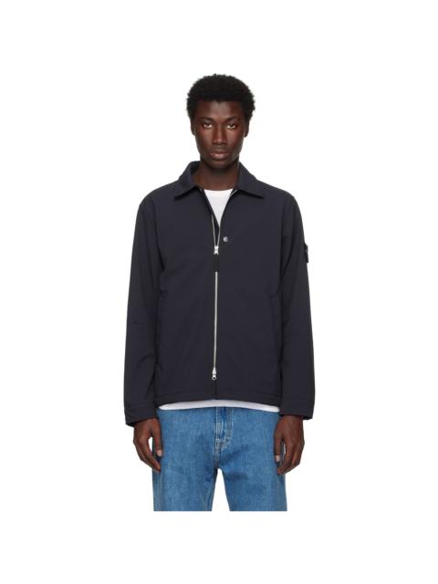 Stone Island Navy Q100003 Soft Shell Jacket