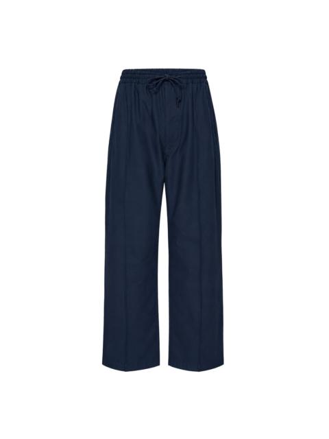 Comme des Garçons Homme Cotton Twill Wide Leg Pants