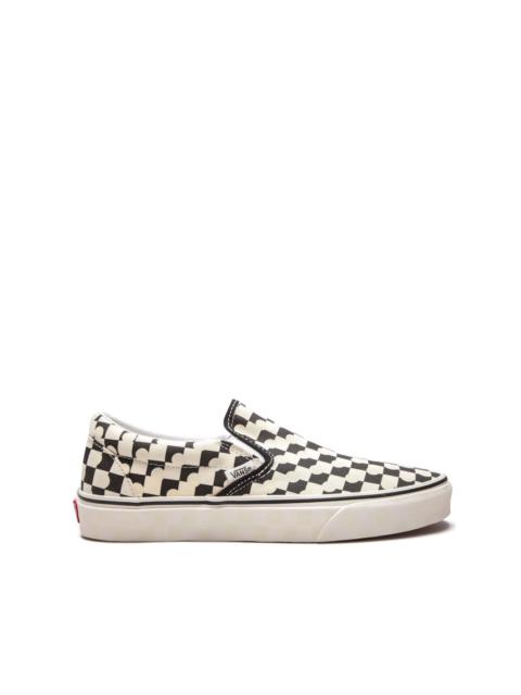 Classic Slip-On "Checkerboard - UV Ink" sneakers