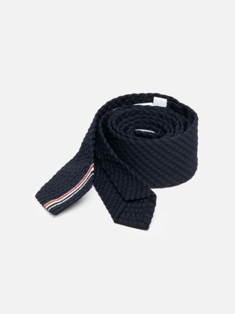 Thom Browne WOOL SEERSUCKER RWB TIE