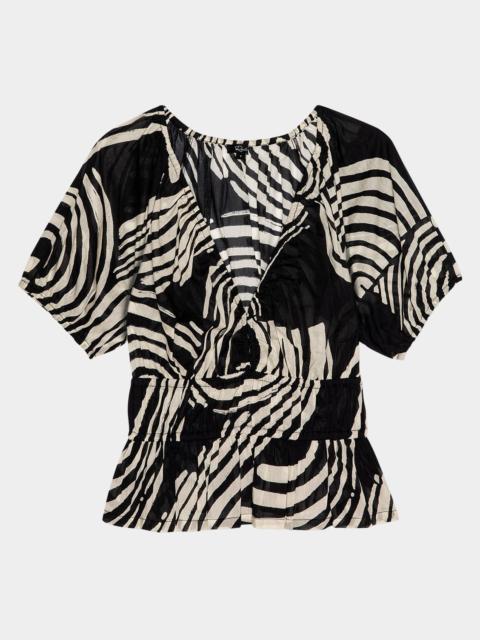 Rails Argenta Printed Cotton Top