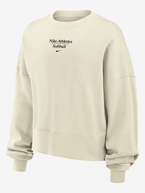 Nike Nike Phoenix Fleece Women's Softball Crew-Neck Sweatshirt