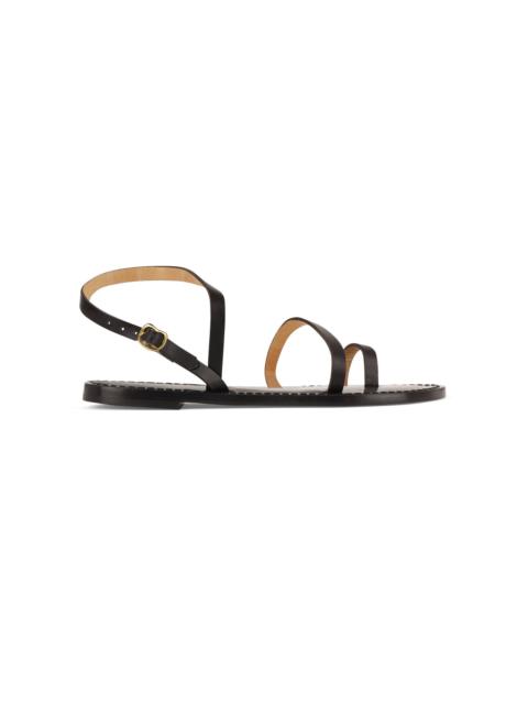 AMANU The Nakuru Leather Sandals brown