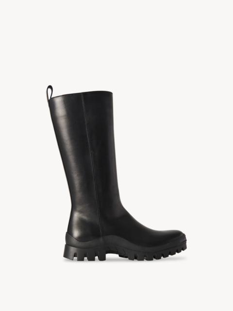 Greta Moto Boot in Leather