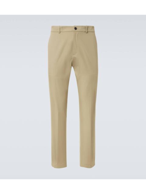 Burberry Cotton gabardine slim pants