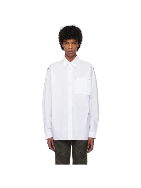 Kiko Kostadinov White Solva Shirt