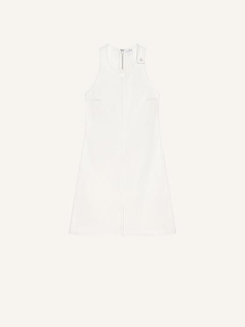 courrèges HERITAGE DENIM A-LINE DRESS