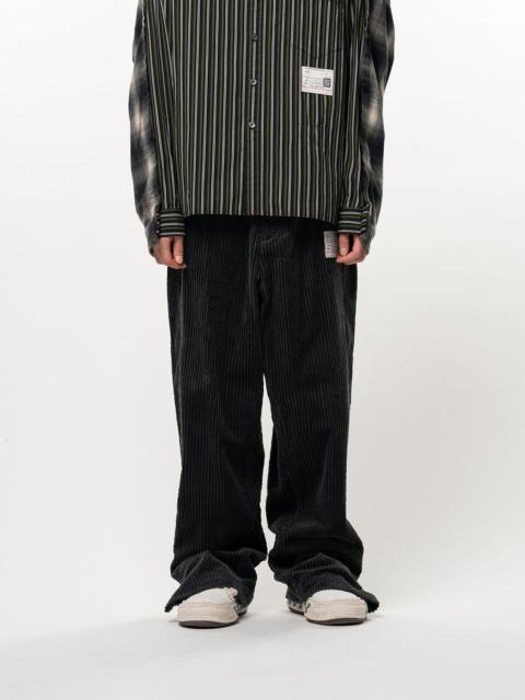 Maison MIHARAYASUHIRO Folded Corduroy Pants