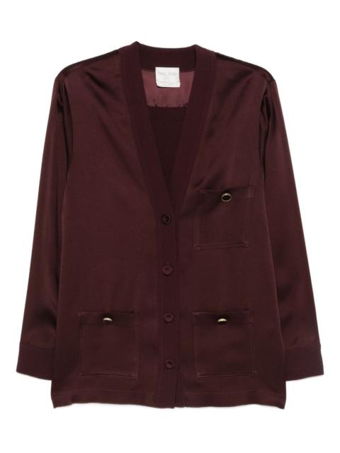 forte_forte button-fastening pocket jacket