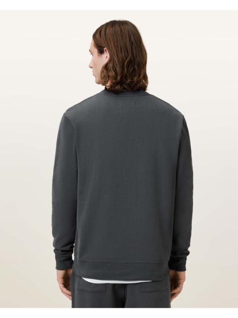 ALLSAINTS RAVEN CREW NECK RAMSKULL SWEATSHIRT