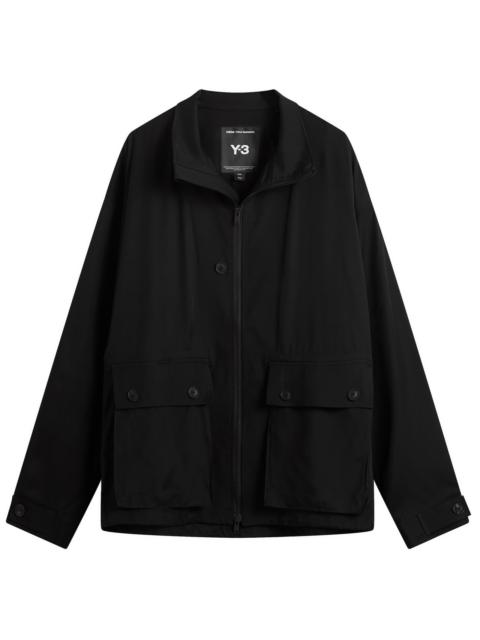 Y-3 Y-3 Zip Through Track Top