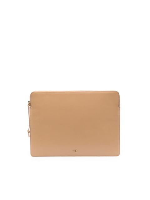 BY MALENE BIRGER Aya recycled-leather laptop bag