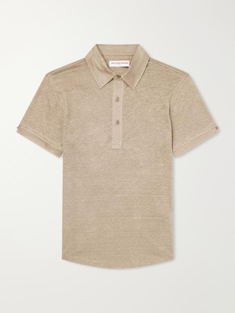 ORLEBAR BROWN Sebastian Linen-Jersey Polo Shirt