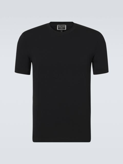GIORGIO ARMANI Icon jersey T-shirt