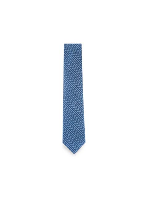 Brioni geometric-pattern tie