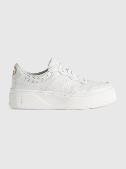 Women's GG embossed sneaker