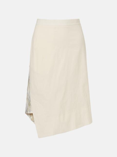 Vivienne Westwood Infinity tartan cotton midi skirt