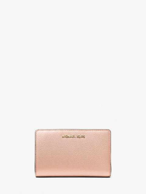 MICHAEL KORS Medium Pebbled Leather Wallet