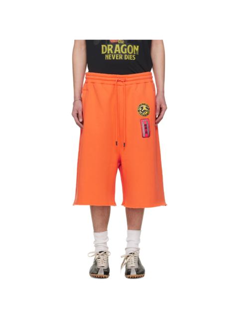 LU'U DAN BRUCE LEE x LỰU ĐẠN Orange Zoku Shorts