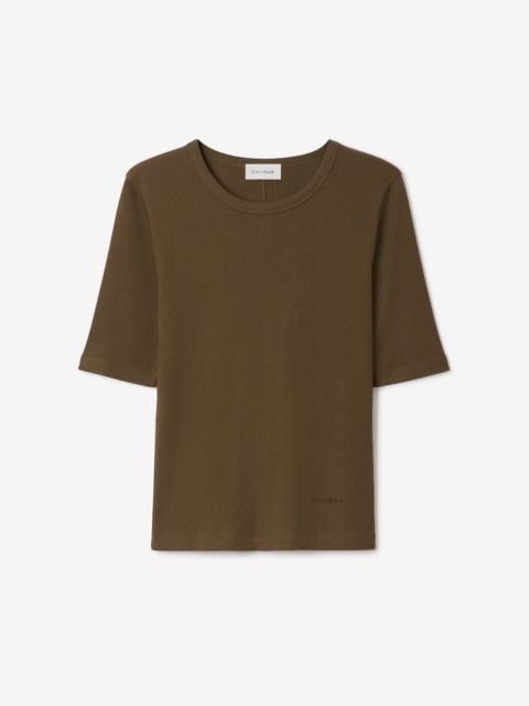 House of Dagmar Fitted Rib T-shirt