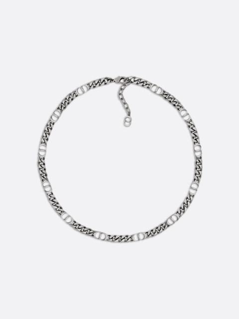 Dior CD Icon Thin Chain Link Necklace