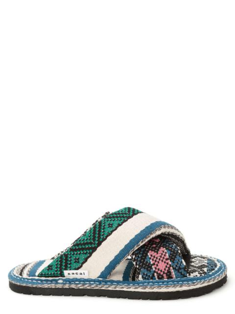 靴 sacai Multiple Sole Sandals Sacai Multiple Sole Sandals in Black | Santa Fe Dry Goods