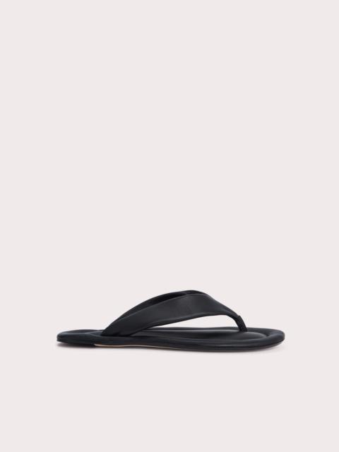 BY FAR Dasha Black Nappa Leather