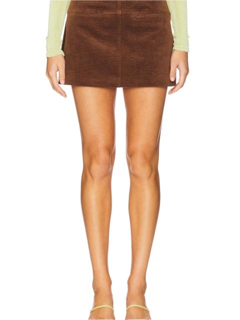 SIMONMILLER Twiggy Corduroy Mini Skirt