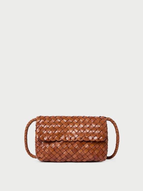 LOEFFLER RANDALL Vinnie Timber Woven Leather Crossbody