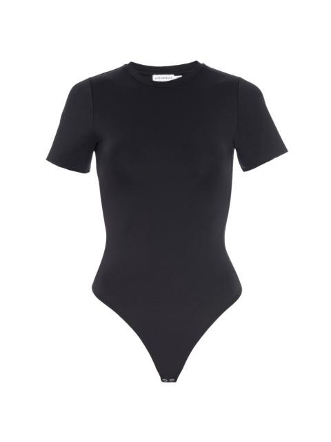 GOOD AMERICAN Women's Sculpting Tee Bodysuit - Black