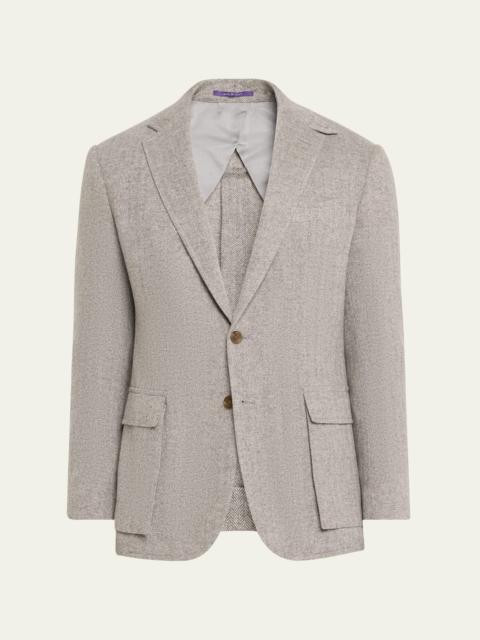 Ralph Lauren Men's Kent Bellows Herringbone Sport Coat