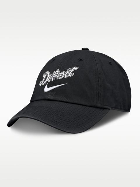 Nike Detroit Tigers Primetime Club Men's Nike MLB Unstructured Adjustable Hat