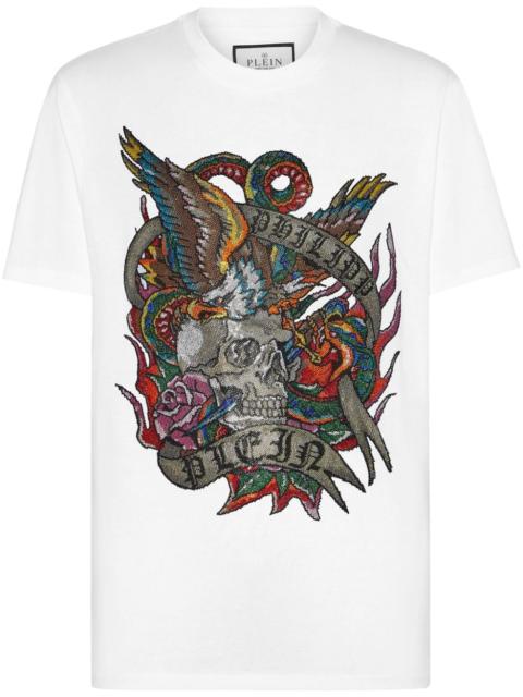 PHILIPP PLEIN SS Tattoo round neck t-shirt