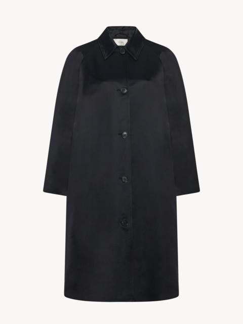 The Row Ema Coat in Viscose and Cotton
