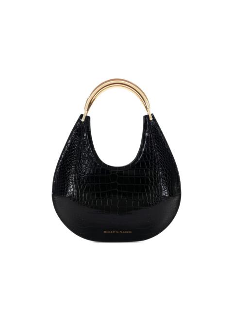 ELISABETTA FRANCHI medium crocodile-embossed shoulder bag