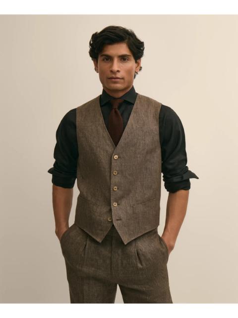 Brooks Brothers Linen Suit Vest