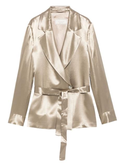PESERICO satin blazer