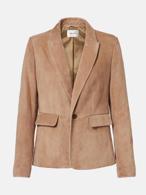 FRAME Suede blazer