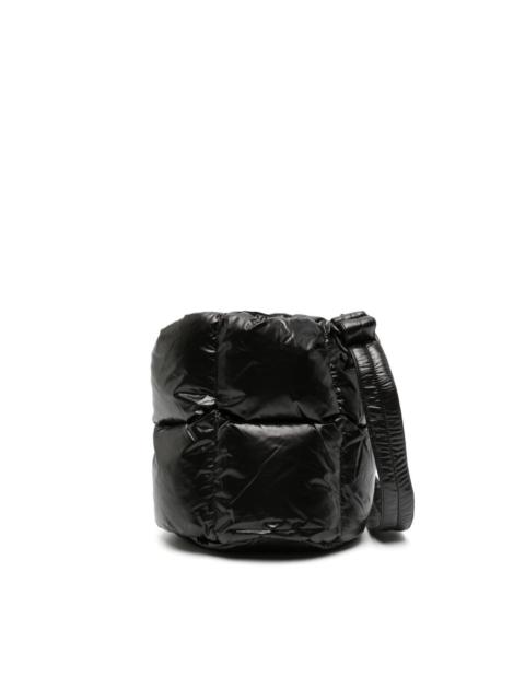 Aspesi logo-patch puffer crossbody bag