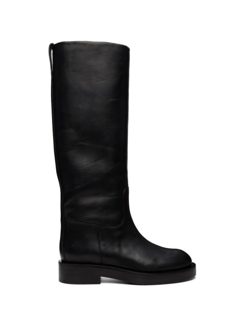 PARIS TEXAS Black Napa 20 Boots